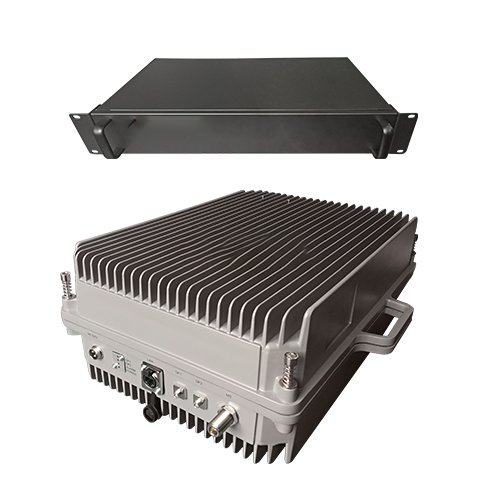  六弓乡350M PDT消防集群警用数字光纤直放站近远端机